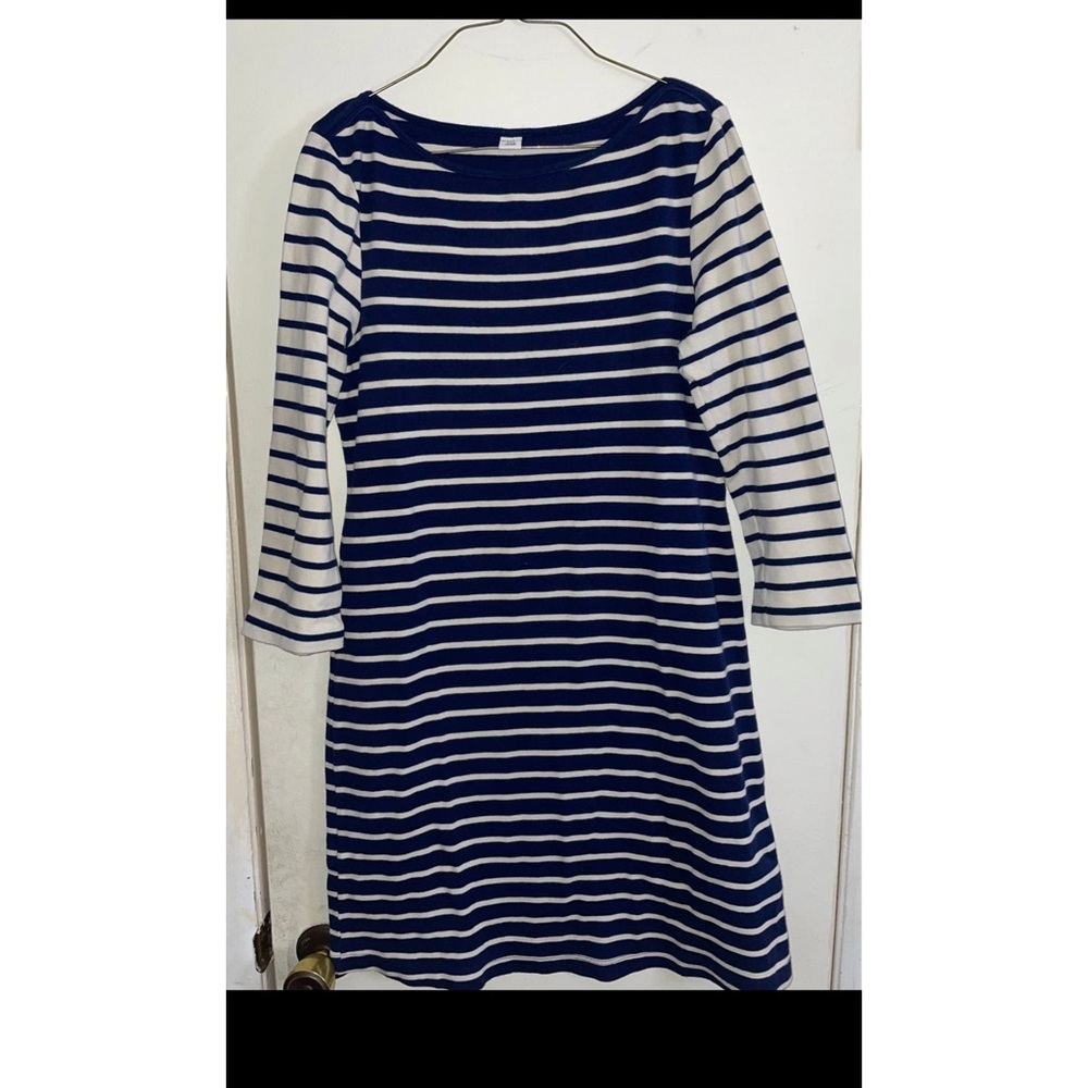 Old Navy Striped 3/4 length sleeve Dress Size Small